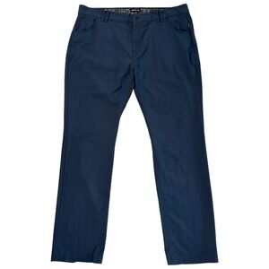 Industry Clothing Mens Performance Chino Pants Dark Gray Sz 38x32 Stretch